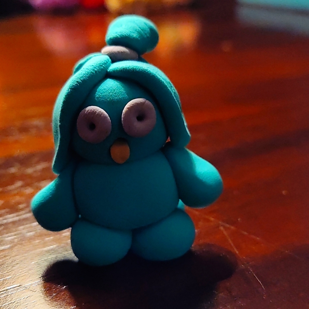 Kawaii Air dry clay figure todaly original